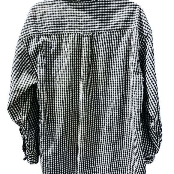 Looney Tunes Vintage 90's Embroidered Button Down Shirt Bugs Bunny Size Large - Picture 6 of 7